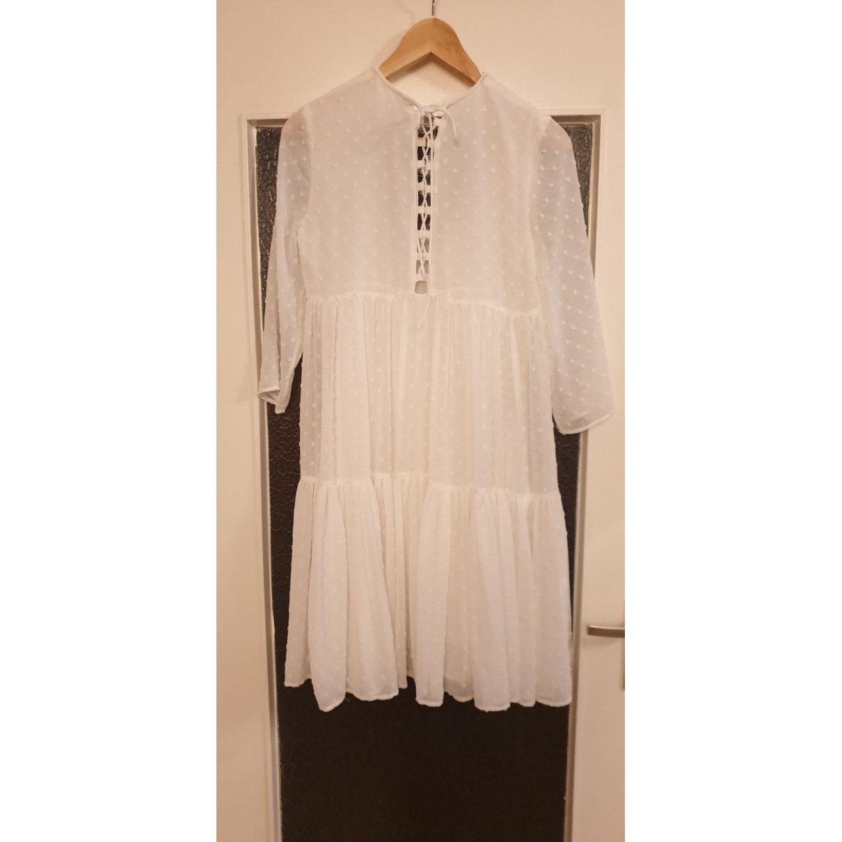 Claudie Pierlot White Polyester Dress - Lyst