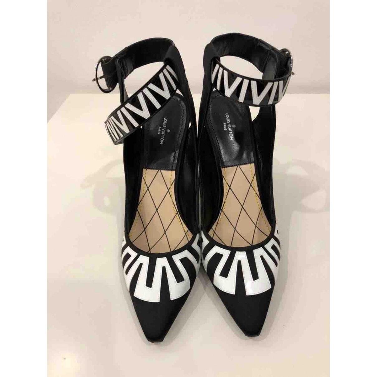 black heels louis vuitton
