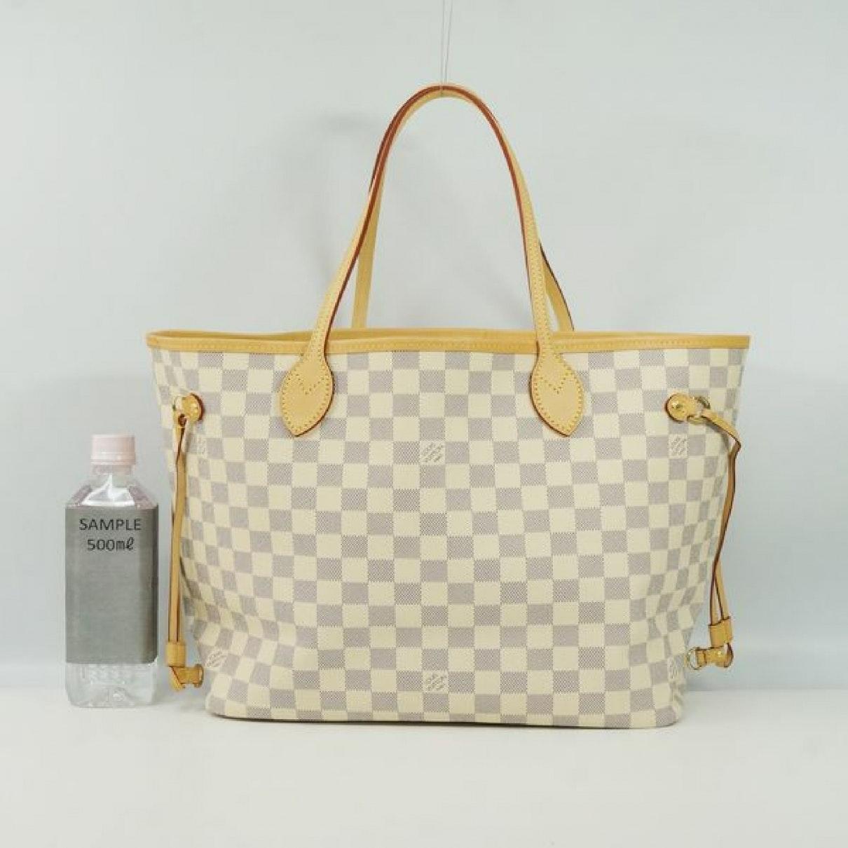 Louis Vuitton Neverfull Cloth Tote in White - Lyst