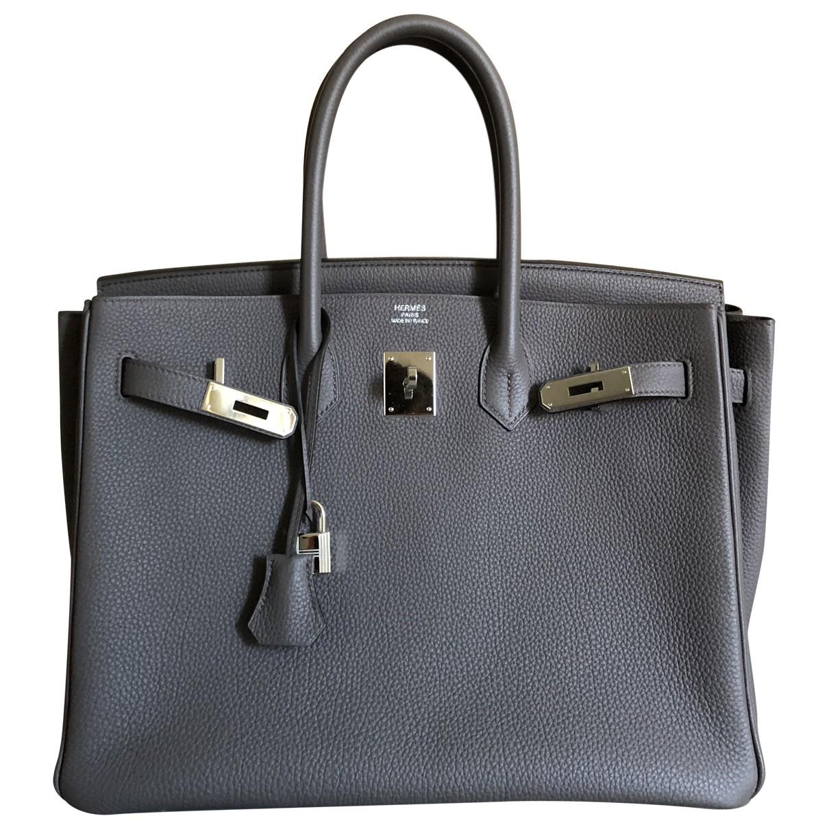 hermes birkin 35 grey