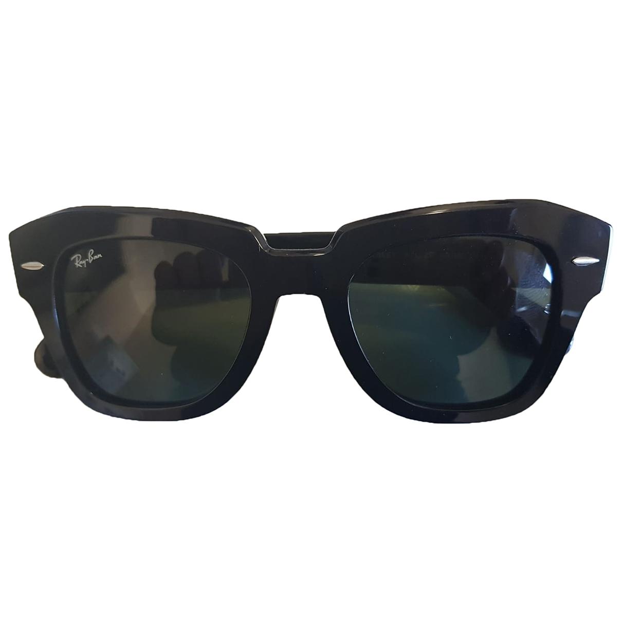 RayBan Goggle Glasses in Black Lyst