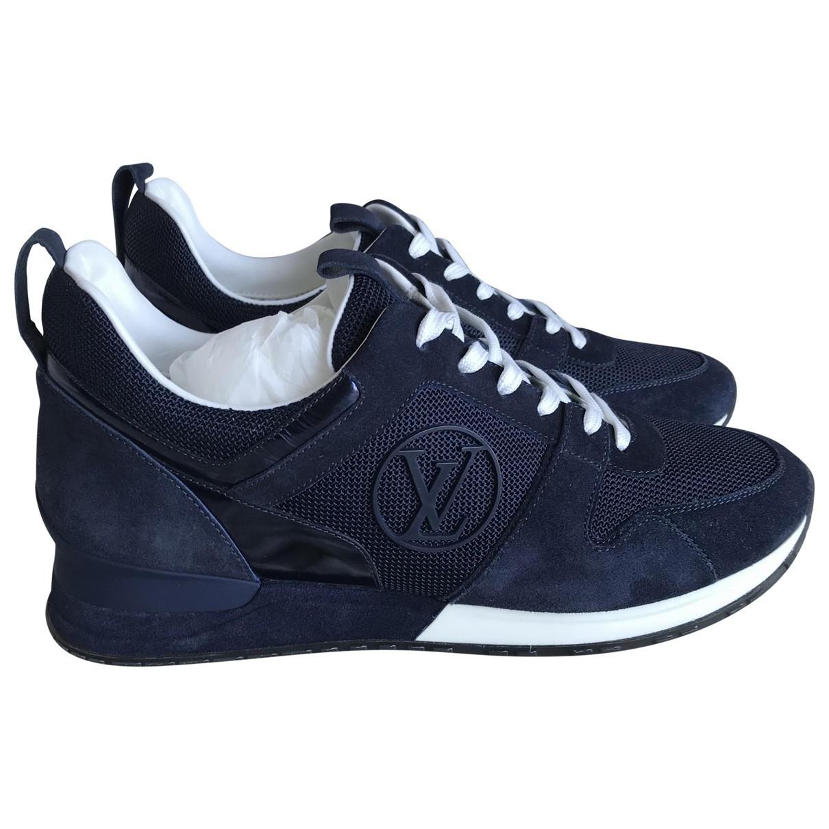 Louis Vuitton Navy Blue Shoes | Supreme and Everybody