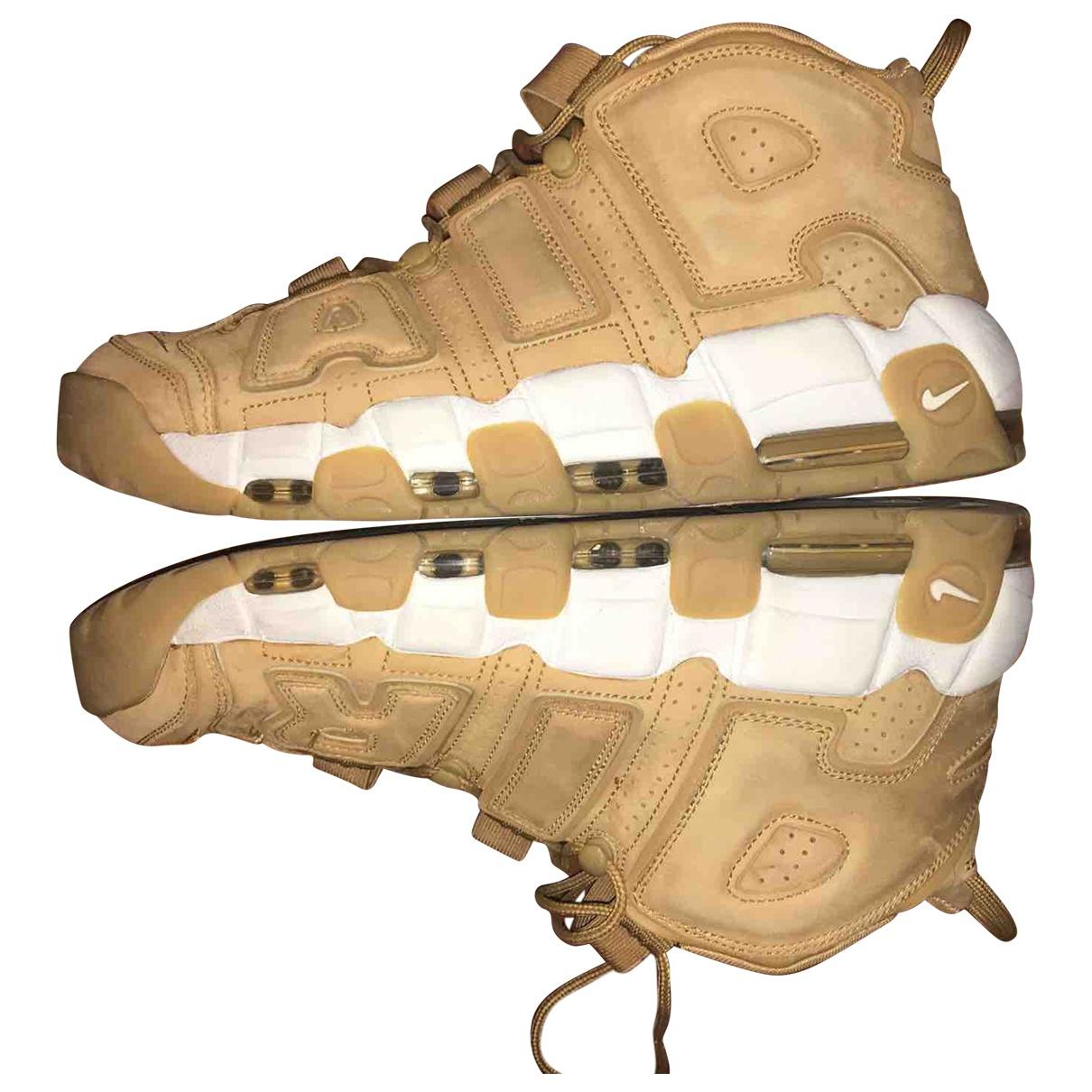 nike uptempo camel