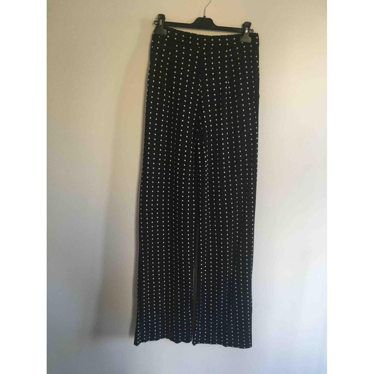 Max Mara Synthetic Large Pants in Black - Lyst