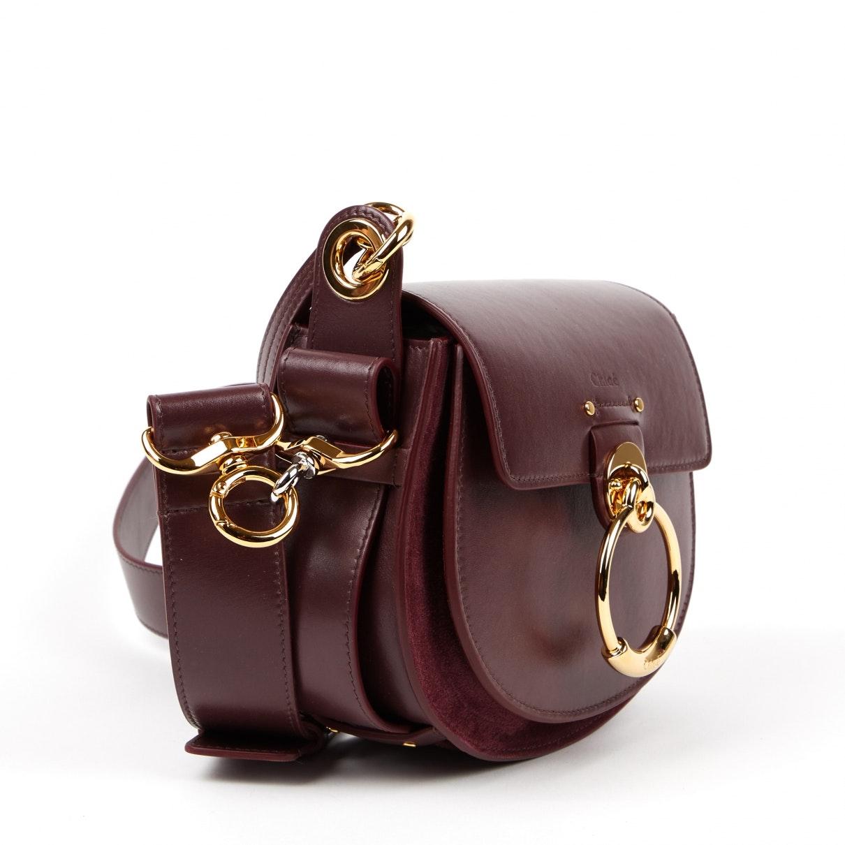 chloe tess burgundy
