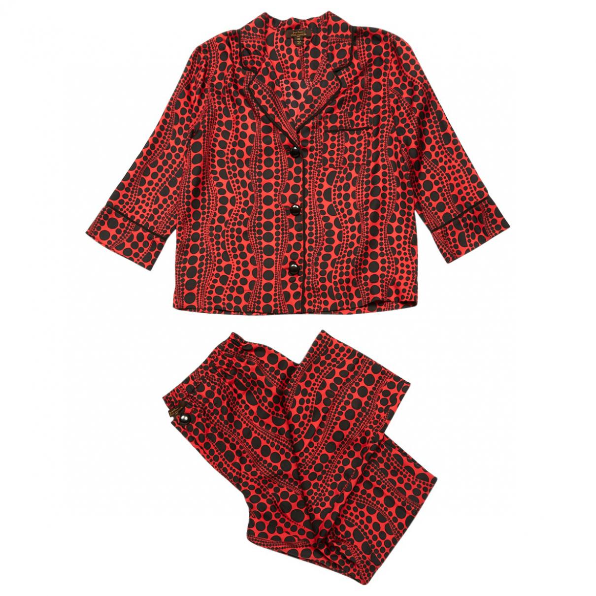 Louis Vuitton Pre-owned Silk Shirt in Red - Lyst
