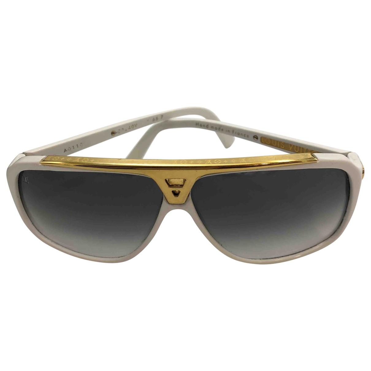 Louis Vuitton Sunglasses in White for Men - Lyst