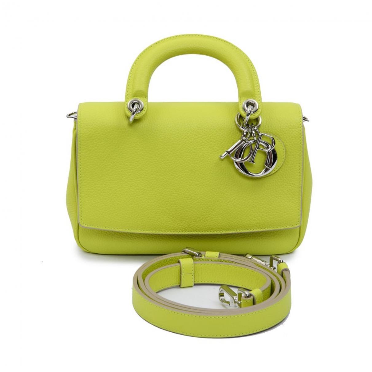 Dior Be Leather Crossbody Bag in Green Lyst