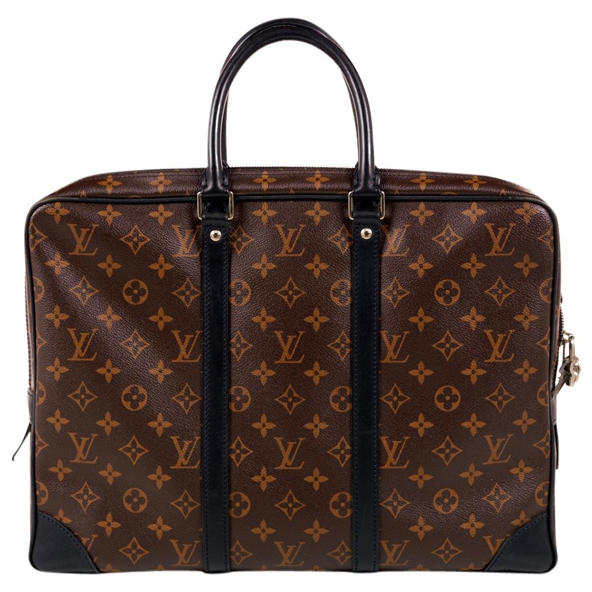 Louis Vuitton Brown Leather in Brown for Men - Lyst