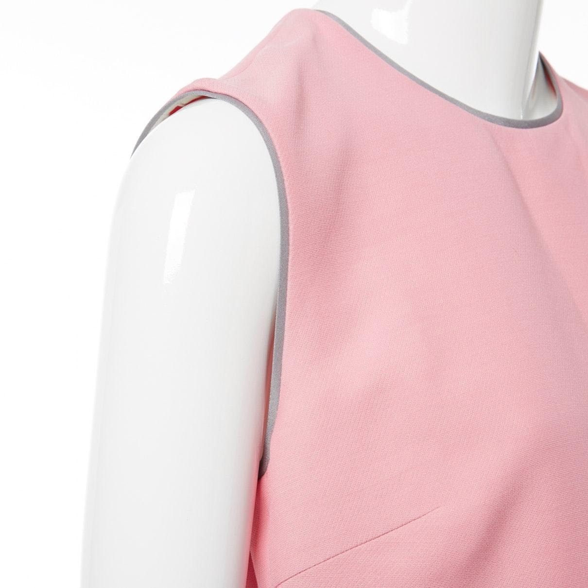 Fendi Pink Wool Dress - Save 4% - Lyst