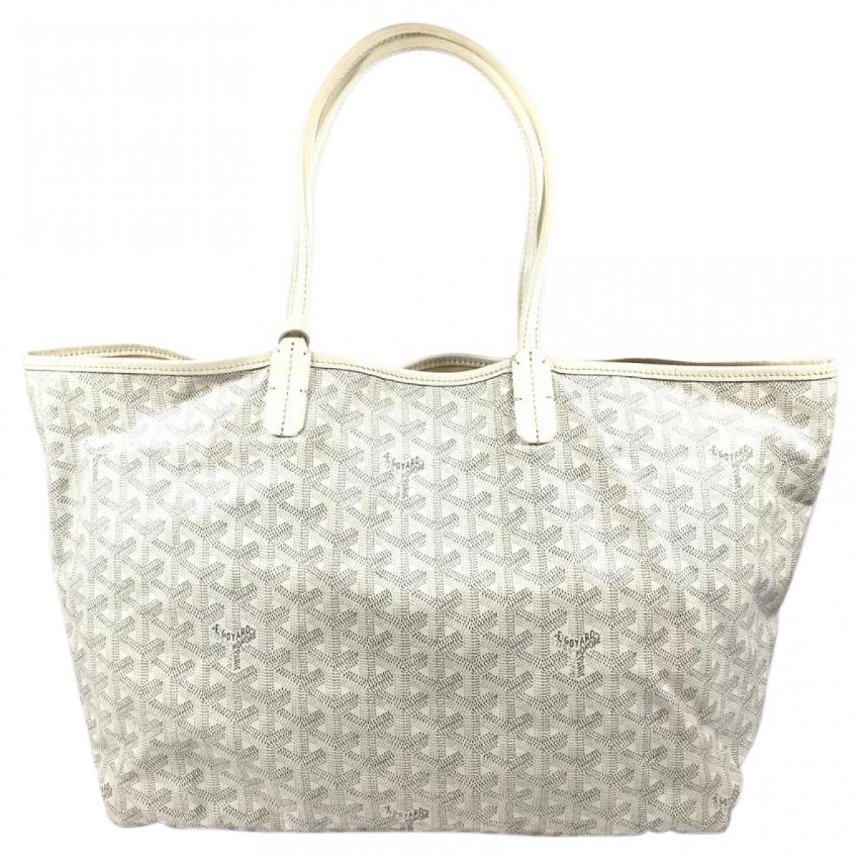 goyard tote bag white