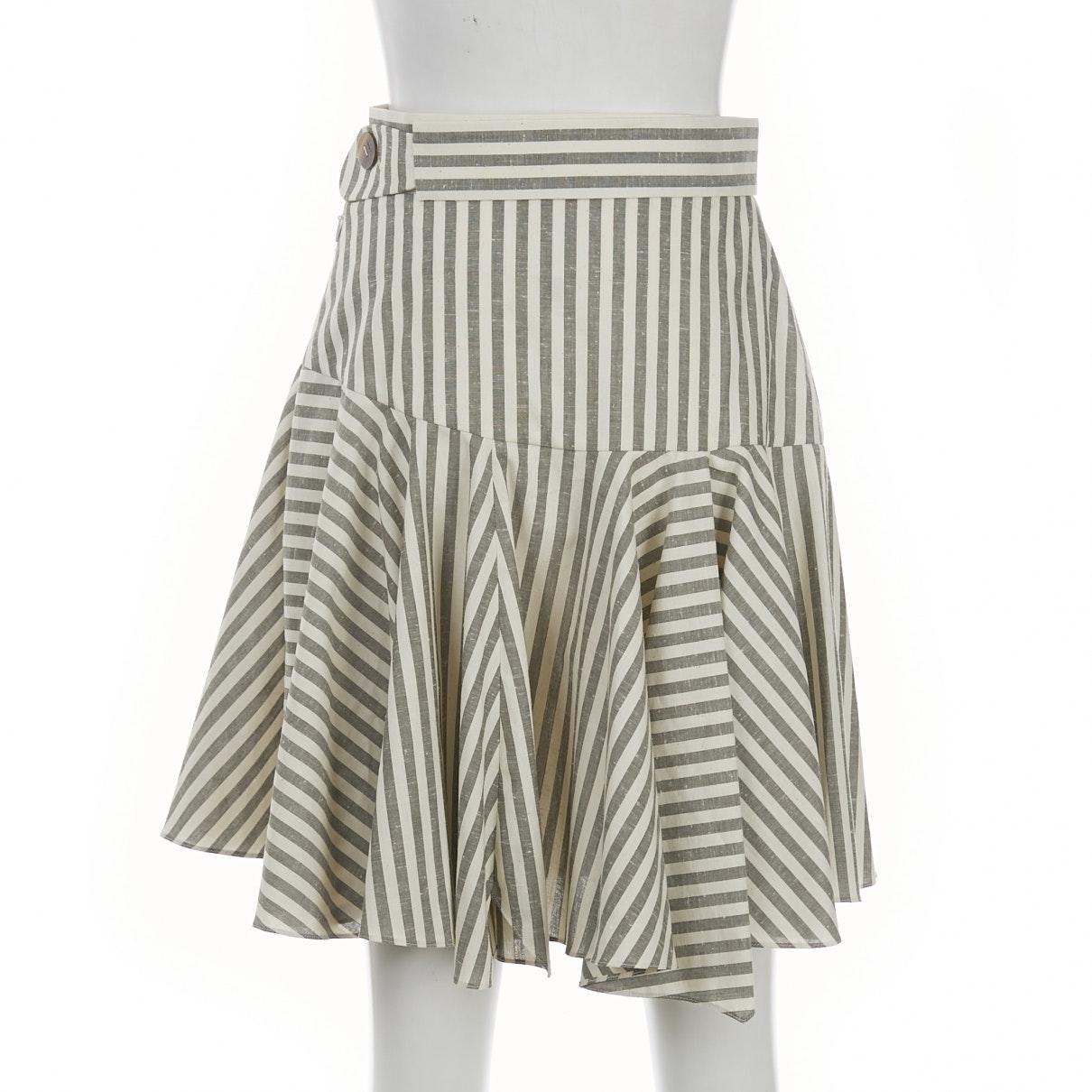 Loewe Multicolour Cotton Skirt - Lyst