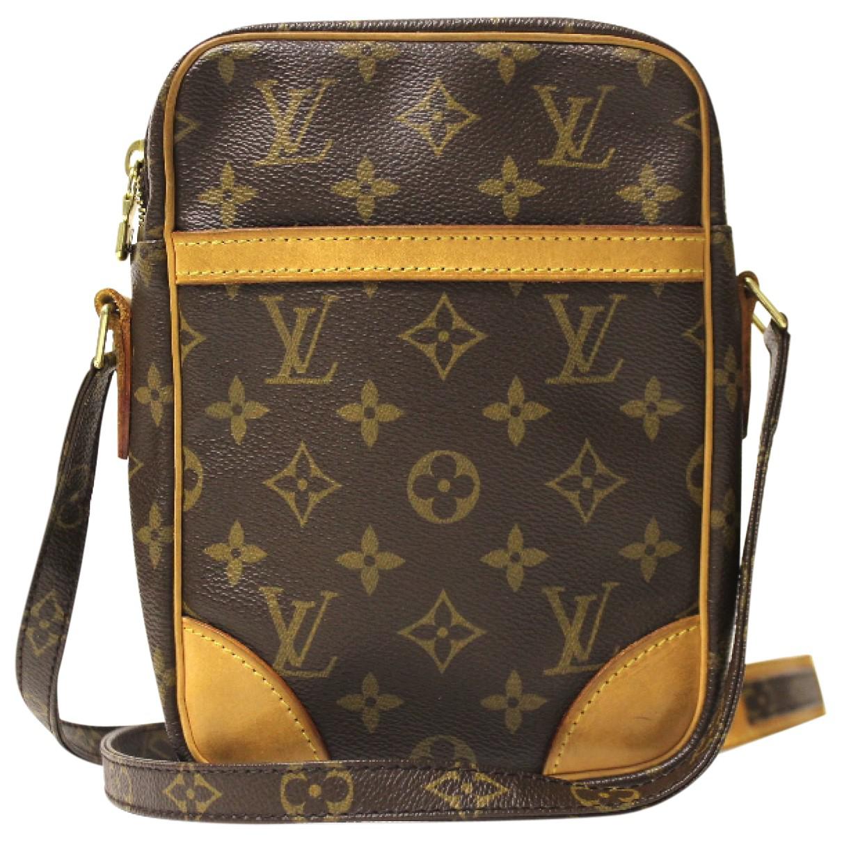 Louis Vuitton Sac Danube Cloth Bag in Brown - Lyst