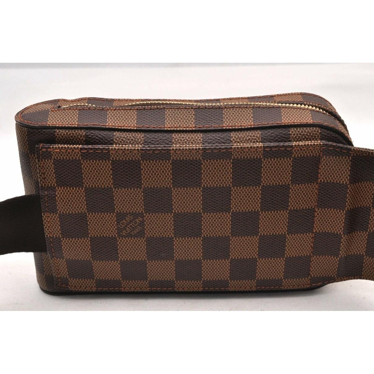 Louis Vuitton Geronimo Cloth Handbag in Brown - Lyst