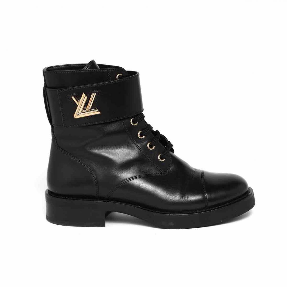 louis vuitton biker boots