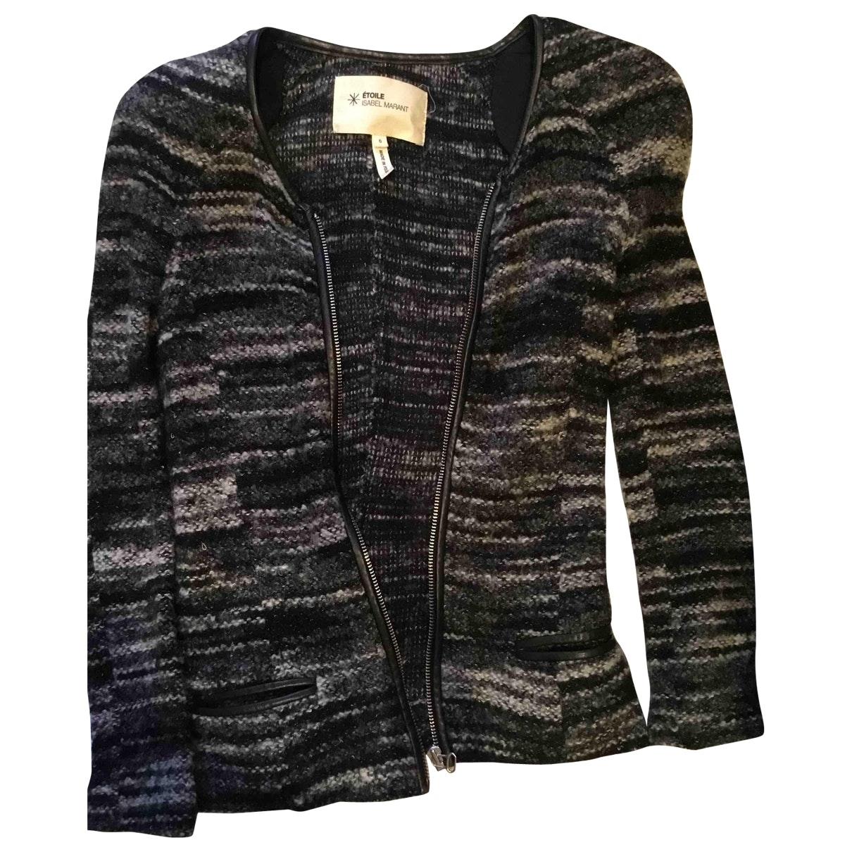 Ãtoile Isabel Marant Grey Wool Jacket in Gray - Lyst