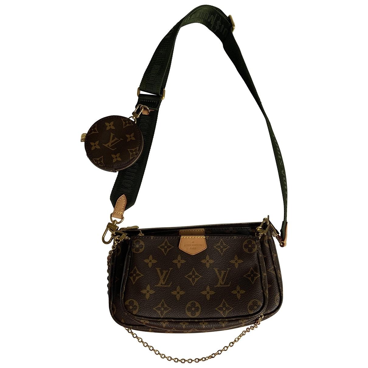 Louis Vuitton Multi Pochette Accessoires Cloth Handbag in Brown - Lyst