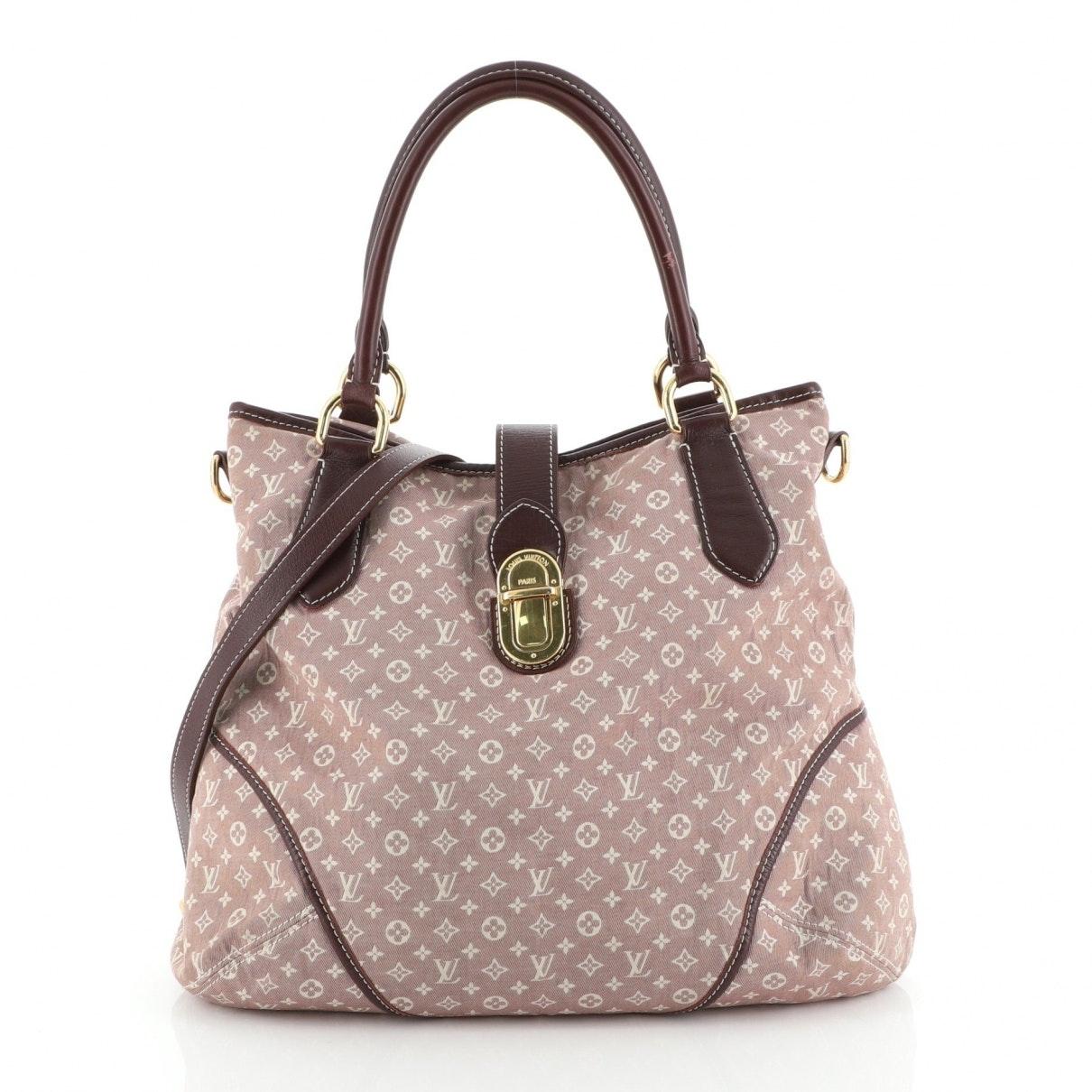 Louis Vuitton Cloth Handbag in Brown - Lyst