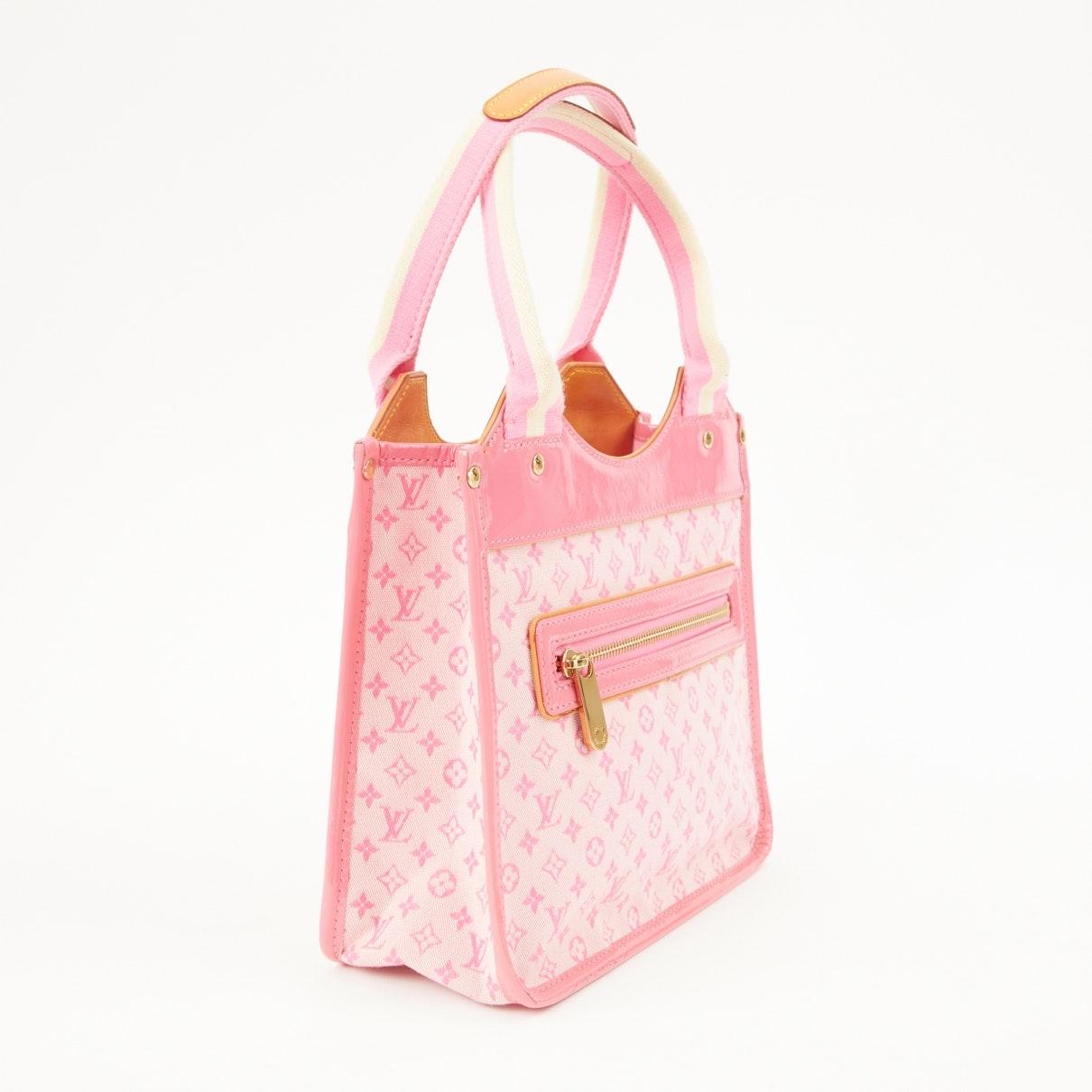 Louis Vuitton Leather Pink Cloth - Lyst