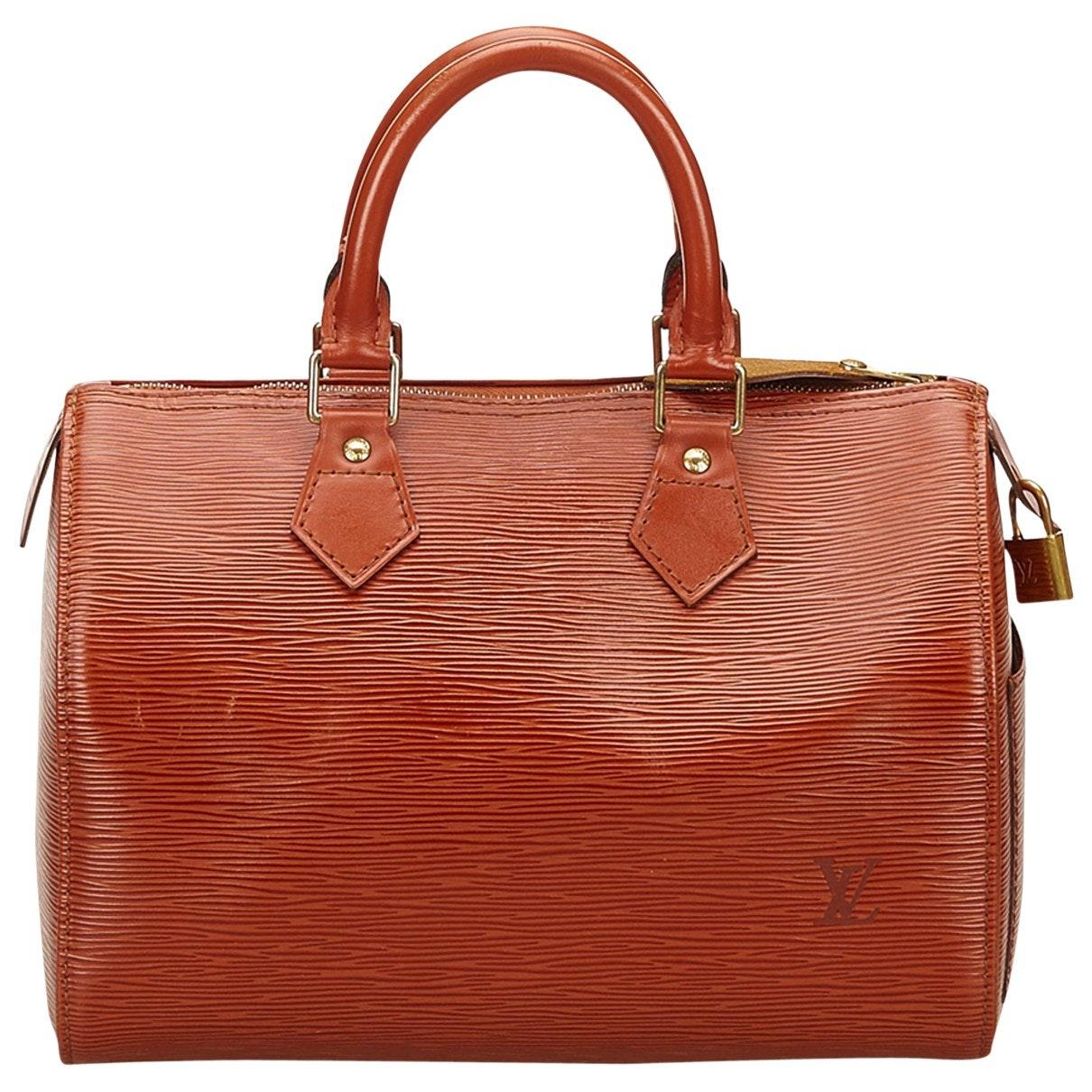 Louis Vuitton Speedy Brown Leather - Lyst