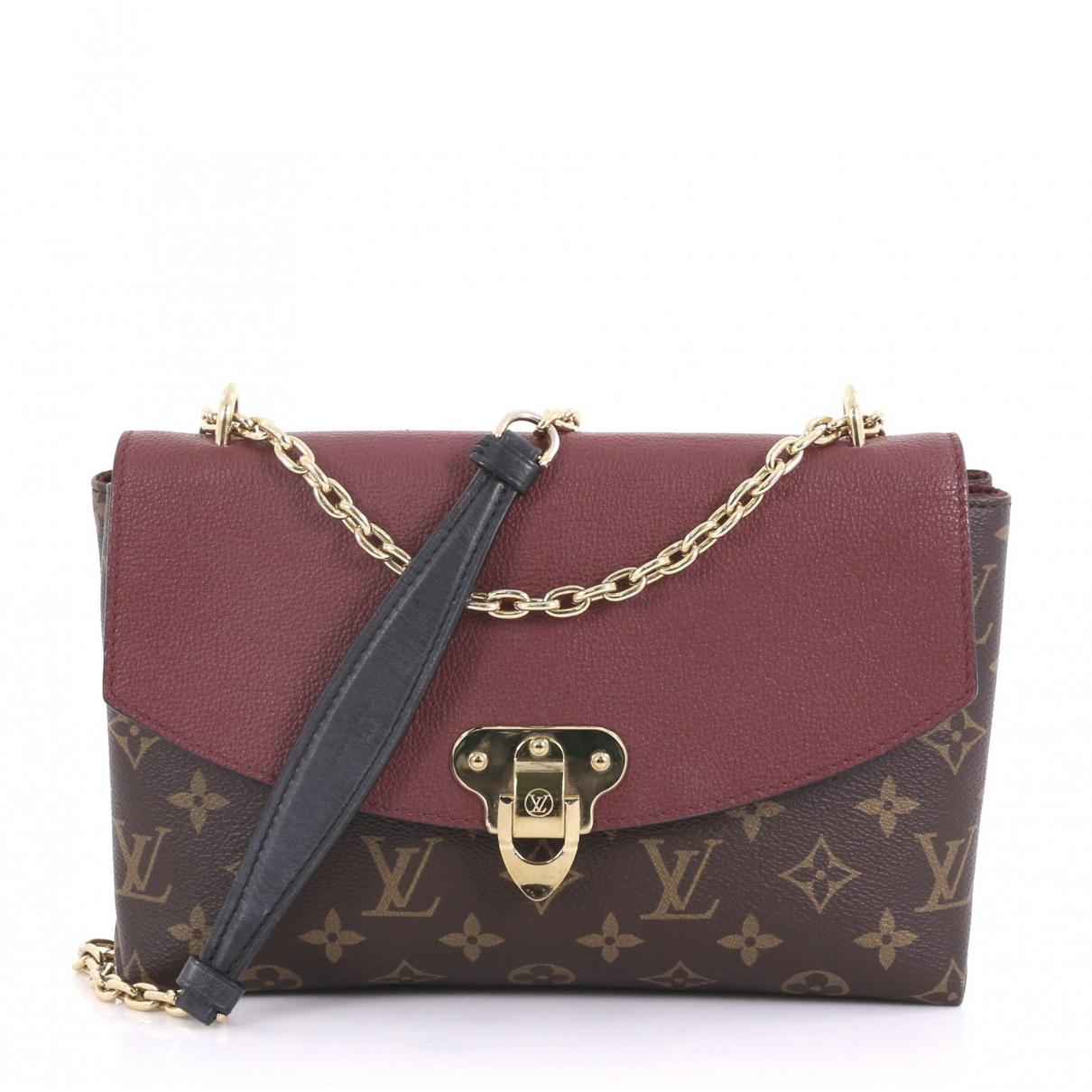 Louis Vuitton Saint Placide Brown Cloth Handbag in Brown - Lyst