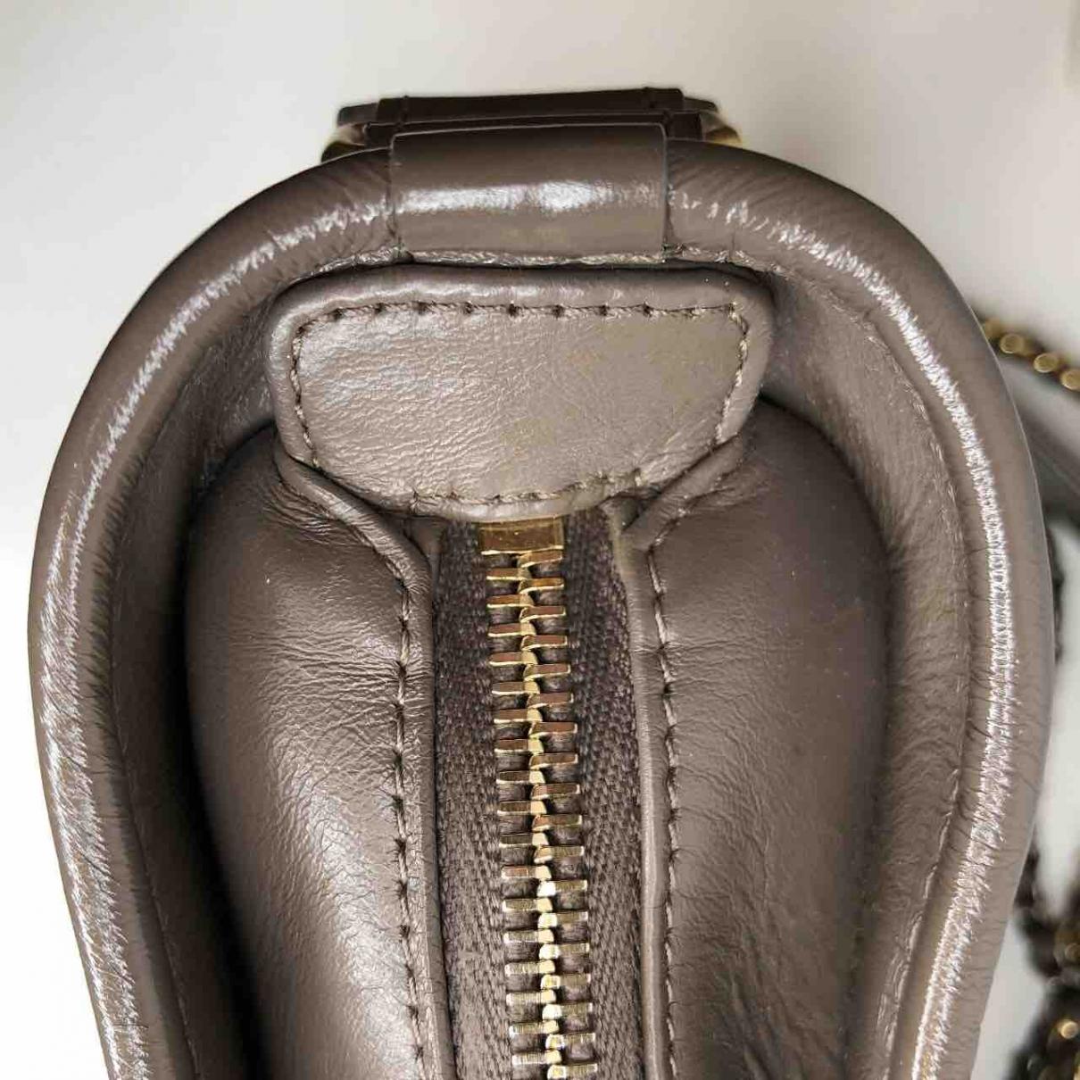chanel gabrielle bag grey