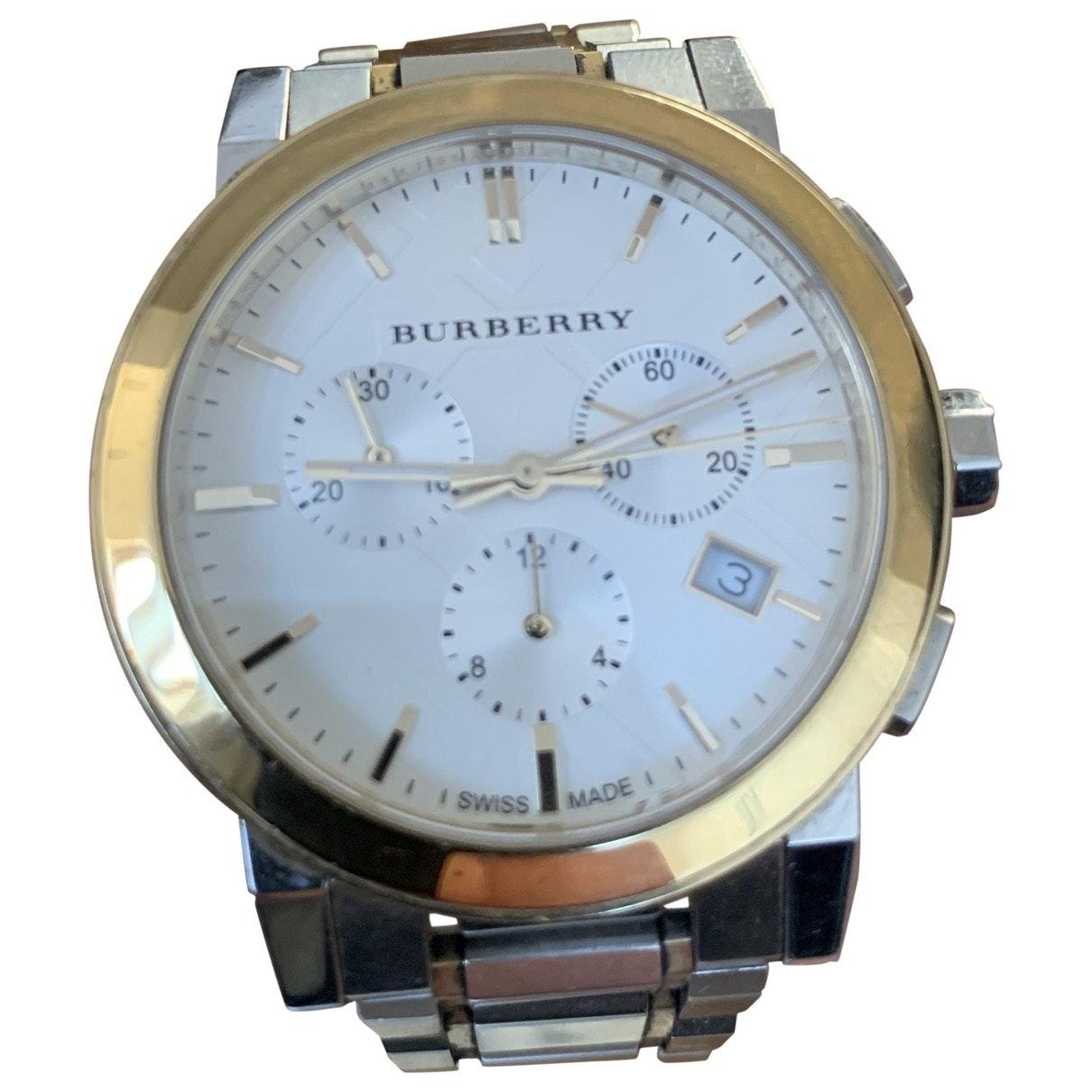 burberry watch green