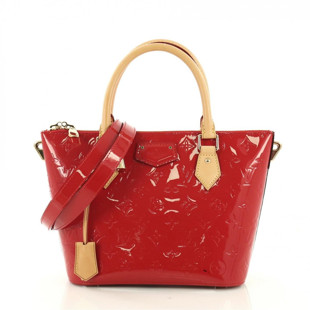 Louis Vuitton Handbag With Red Handles | Wydział Cybernetyki