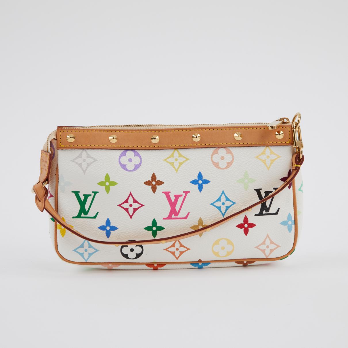 Louis Vuitton Leather Mini Bag in White - Lyst