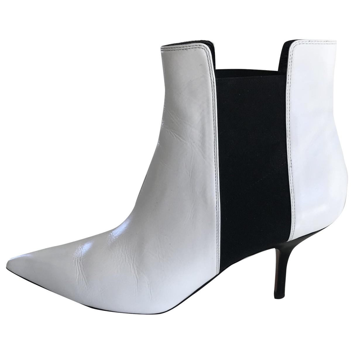 celine boots white