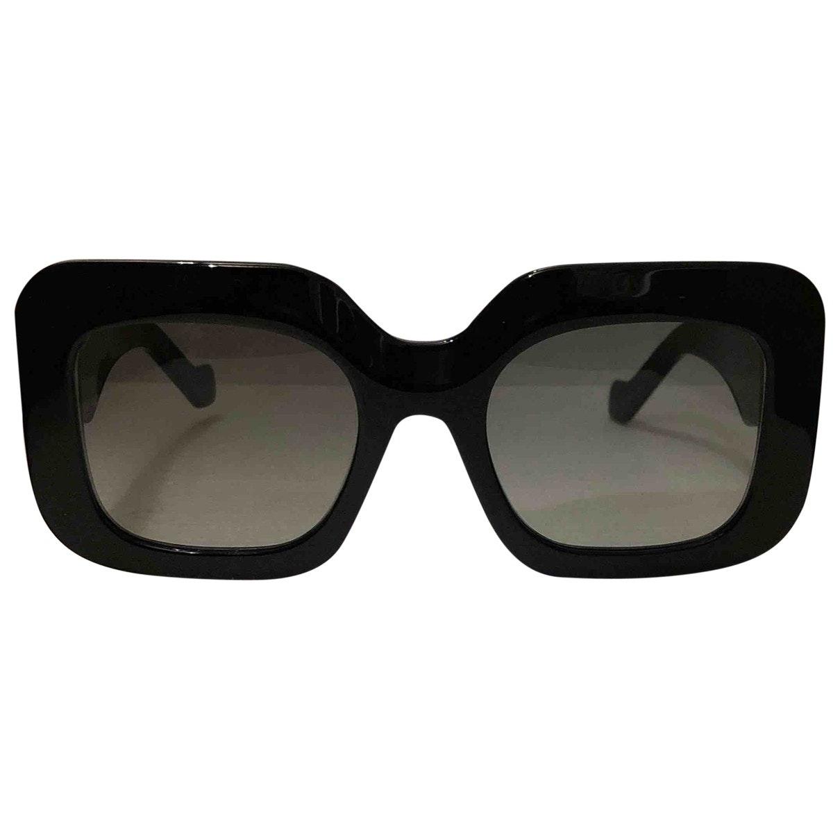 Loewe Oversized Sunglasses in Black - Lyst