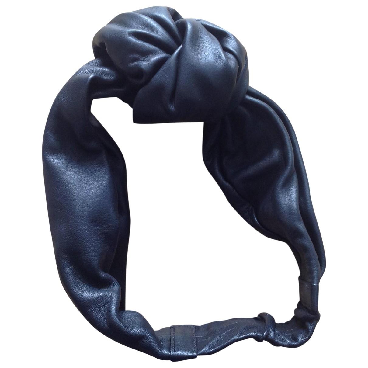 celine leather scarf