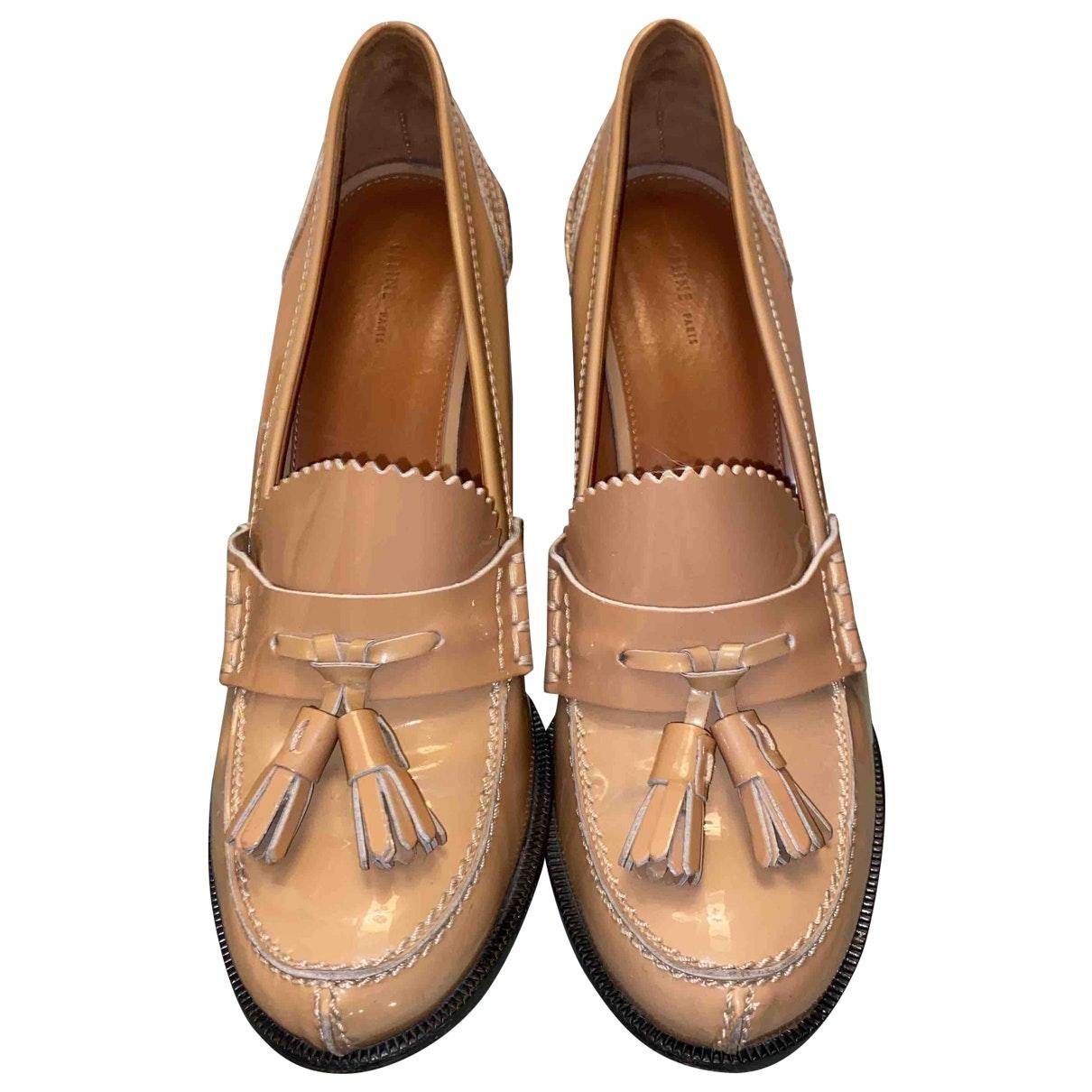 Celine Patent Leather Heels - Lyst