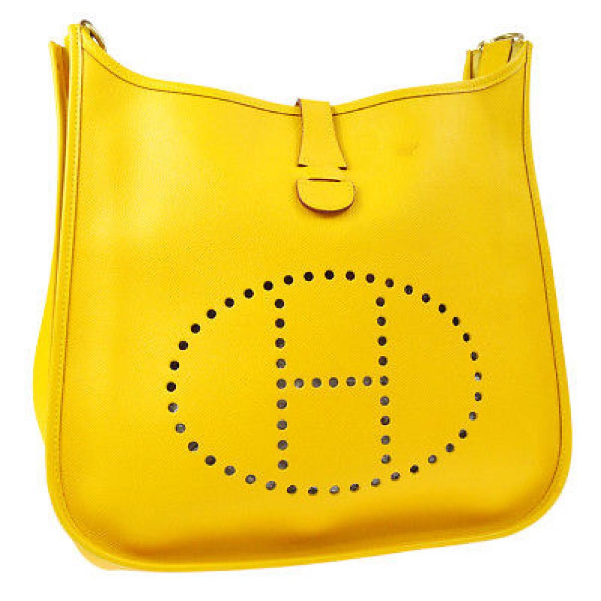 hermes evelyne yellow