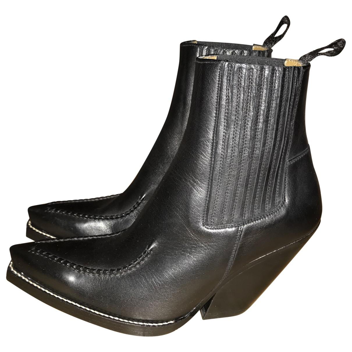 celine cowboy boots