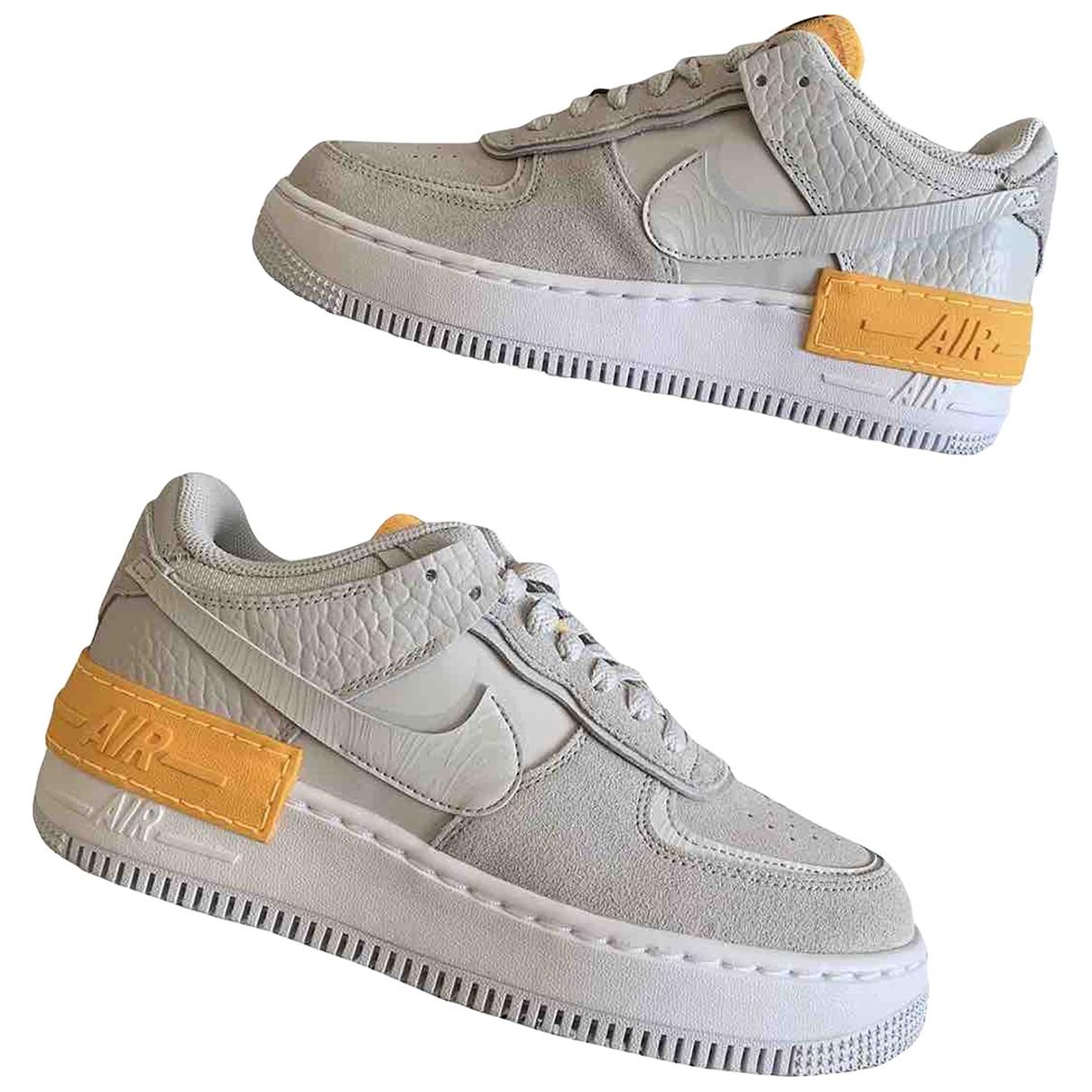 nike air force 1 womens grey suede