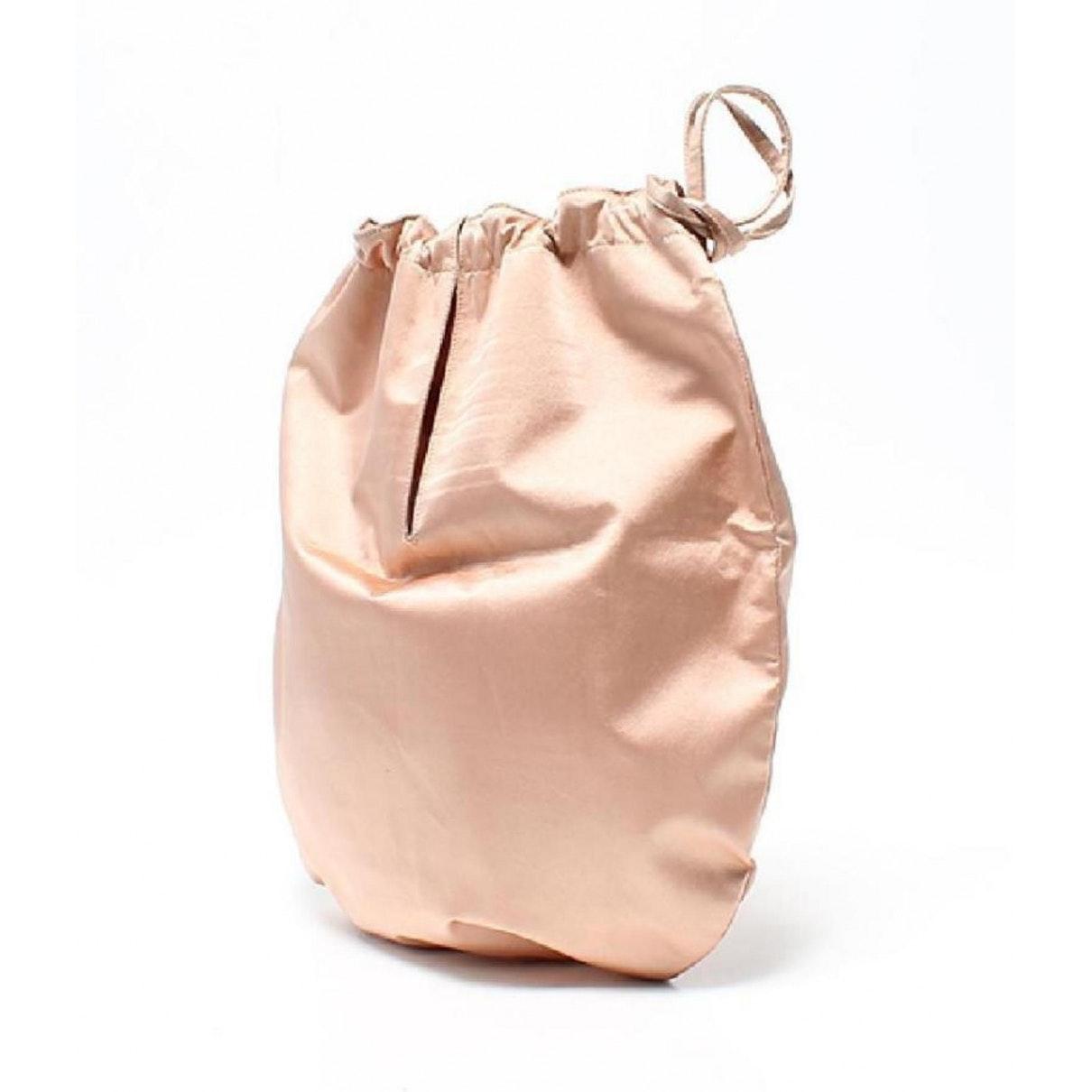 Chanel Pink Silk Backpack Lyst