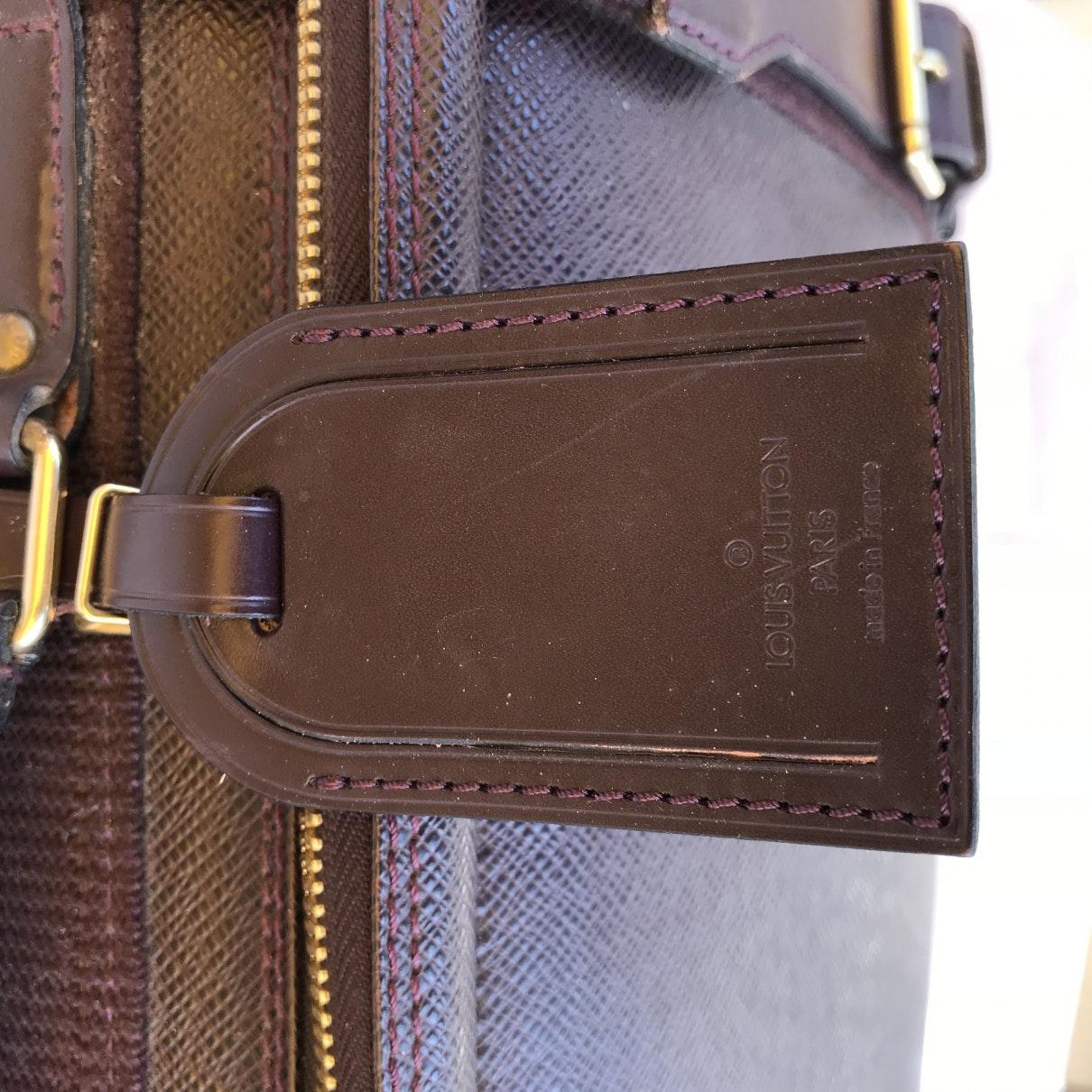 Louis Vuitton Purple Leather Handbag - Lyst