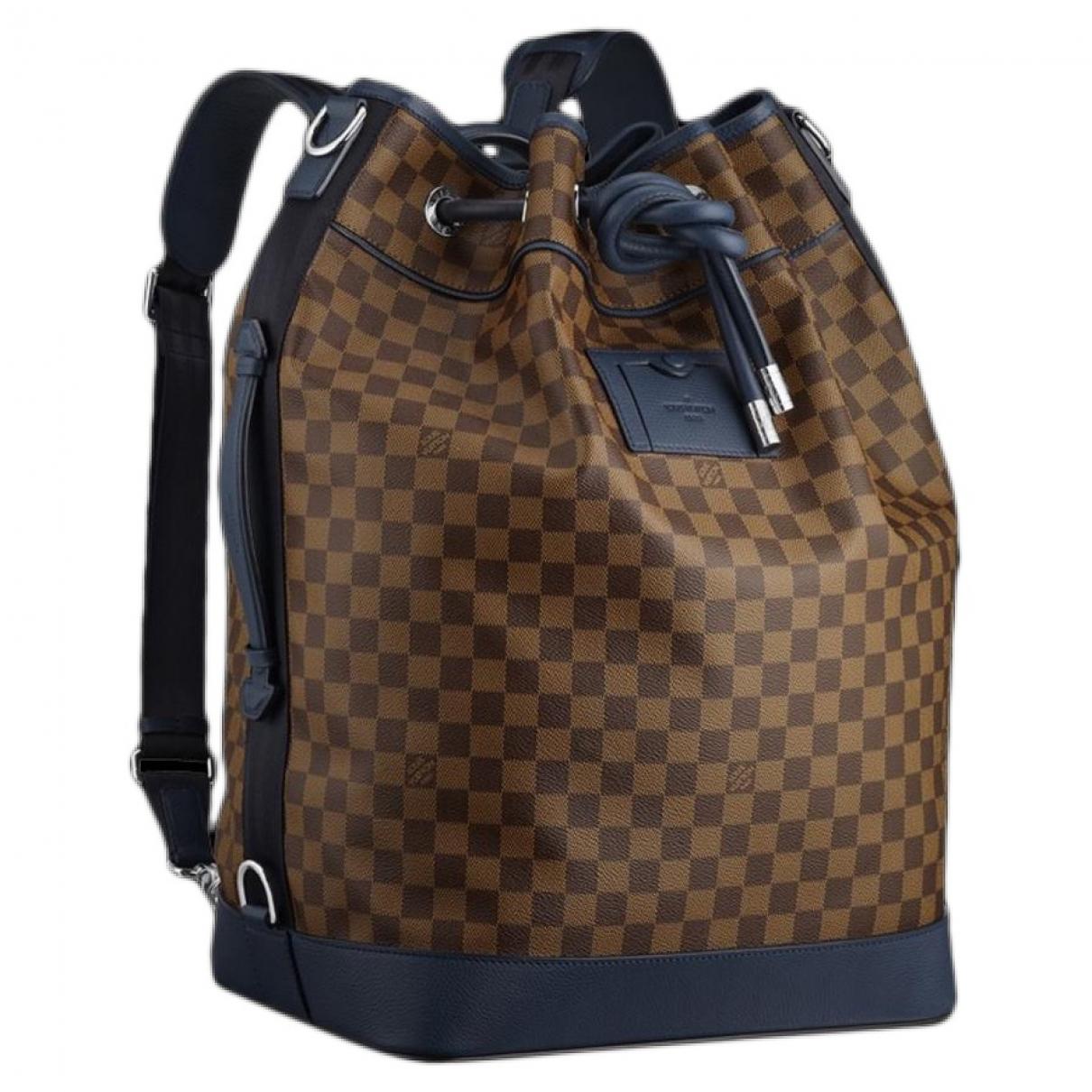 Lyst - Louis Vuitton Backpack in Brown