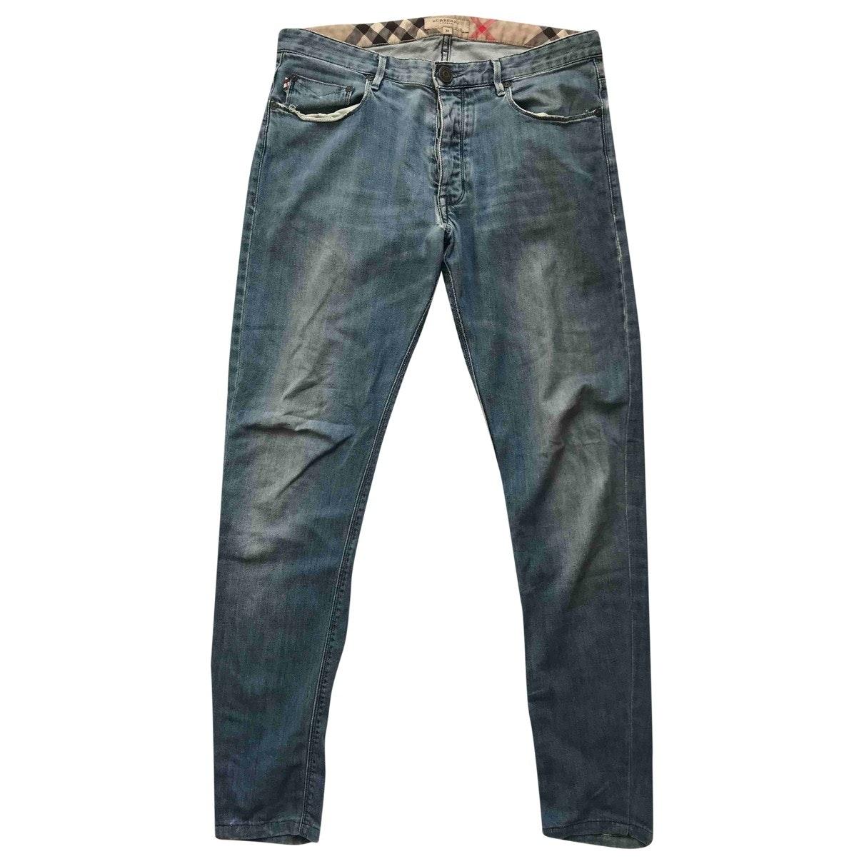 Burberry Denim Slim Jean for Men - Lyst