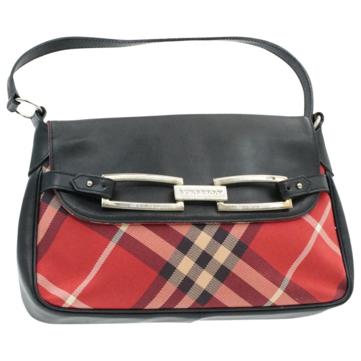 Burberry Cloth Handbag in Red - Lyst