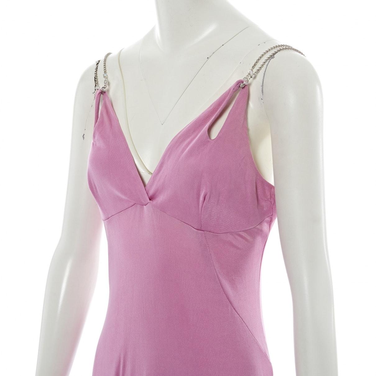 versace pink gown