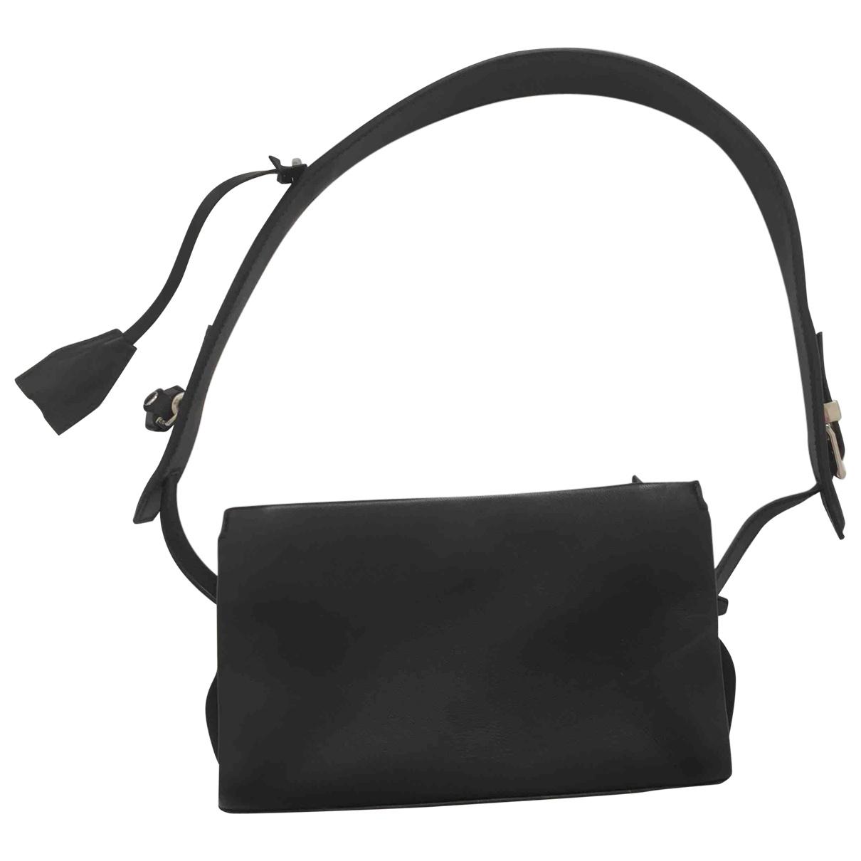 alexander wang black leather bag