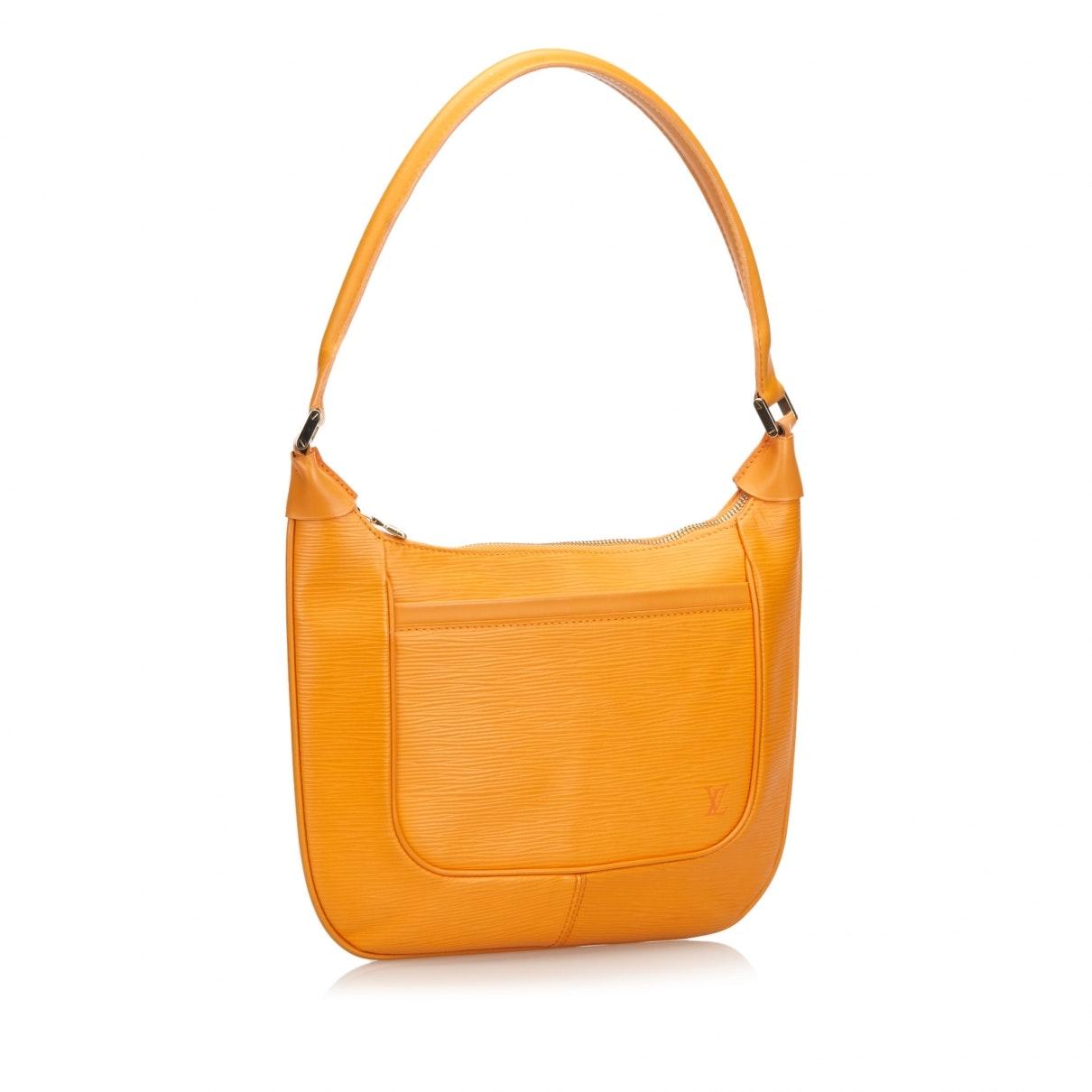 Louis Vuitton Orange Leather in Orange - Lyst