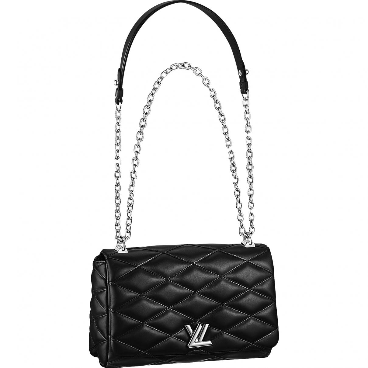 Louis Vuitton Twist Leather Crossbody Bag in Black - Lyst