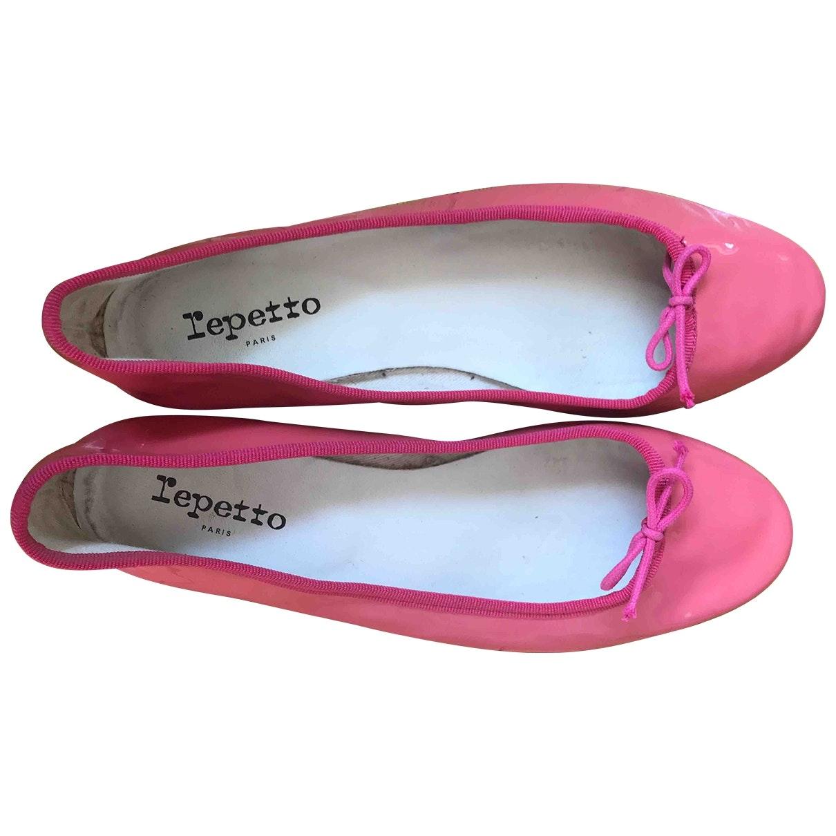 Repetto Patent Leather Ballet Flats in Pink Lyst