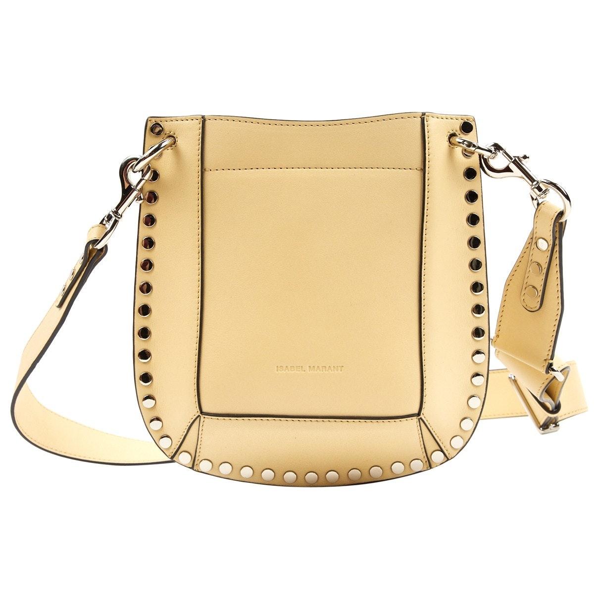 Isabel Marant Leather Handbag in Yellow - Lyst