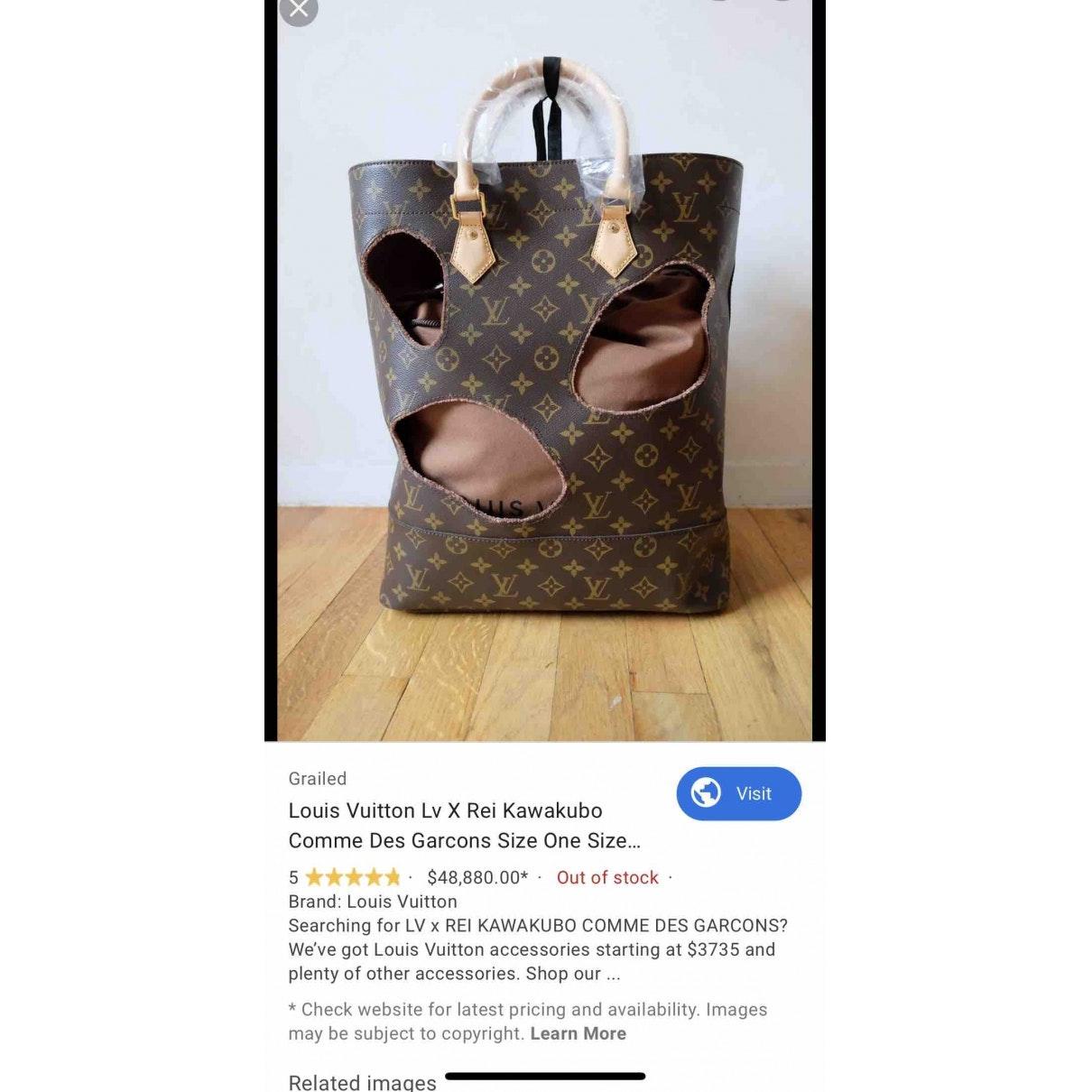 rei kawakubo x louis vuitton