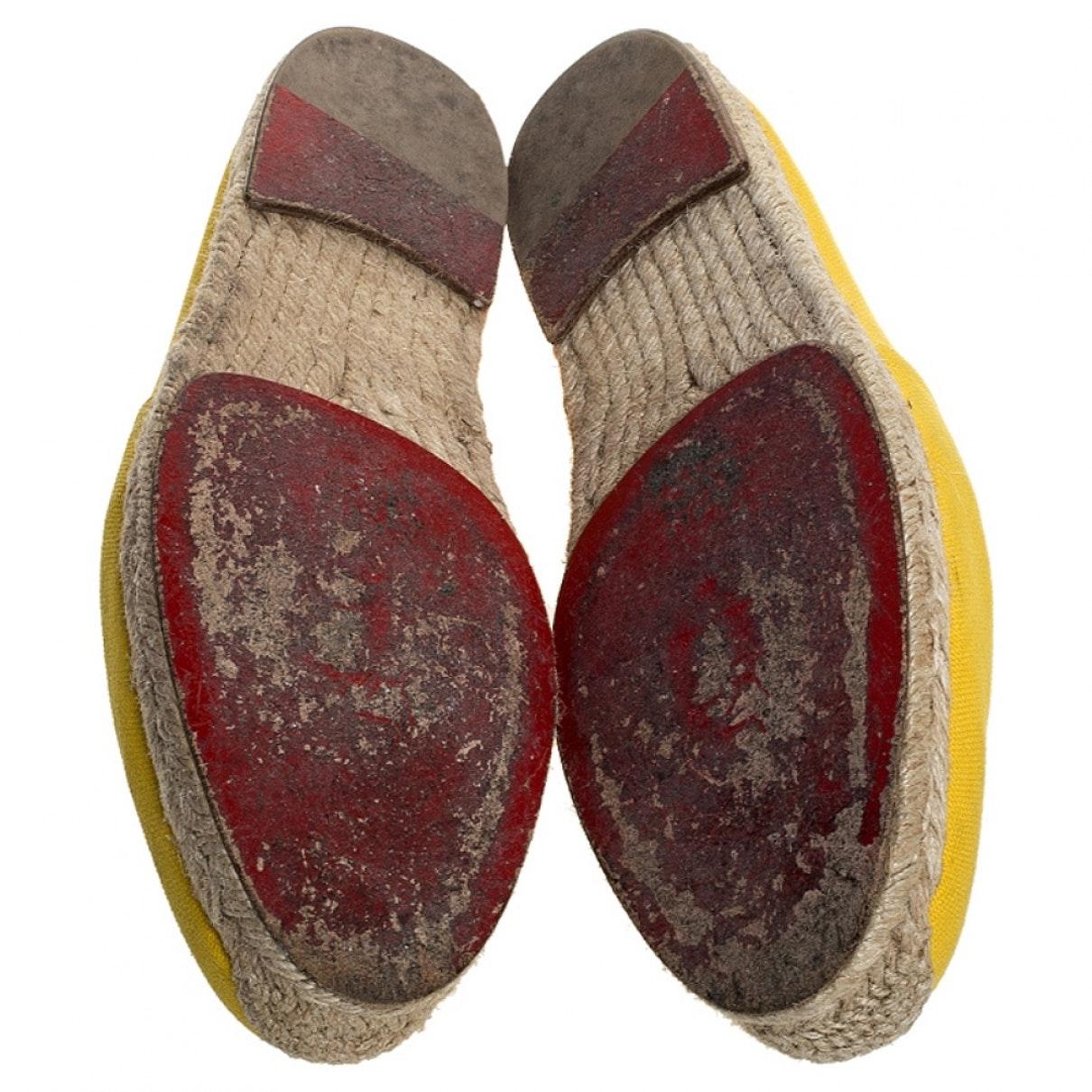 yellow louboutins mens