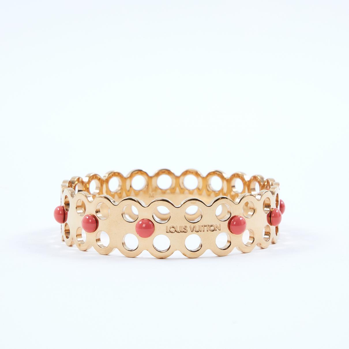 Louis Vuitton Gold Gold Plated Bracelets in Metallic - Lyst